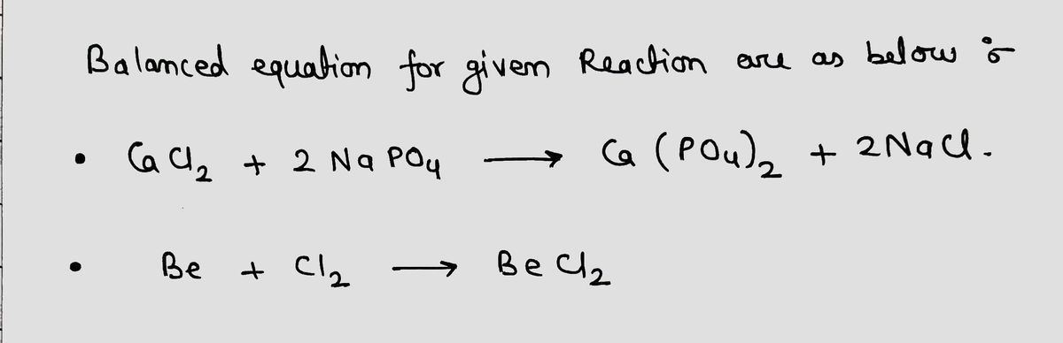 Chemistry homework question answer, step 1, image 1